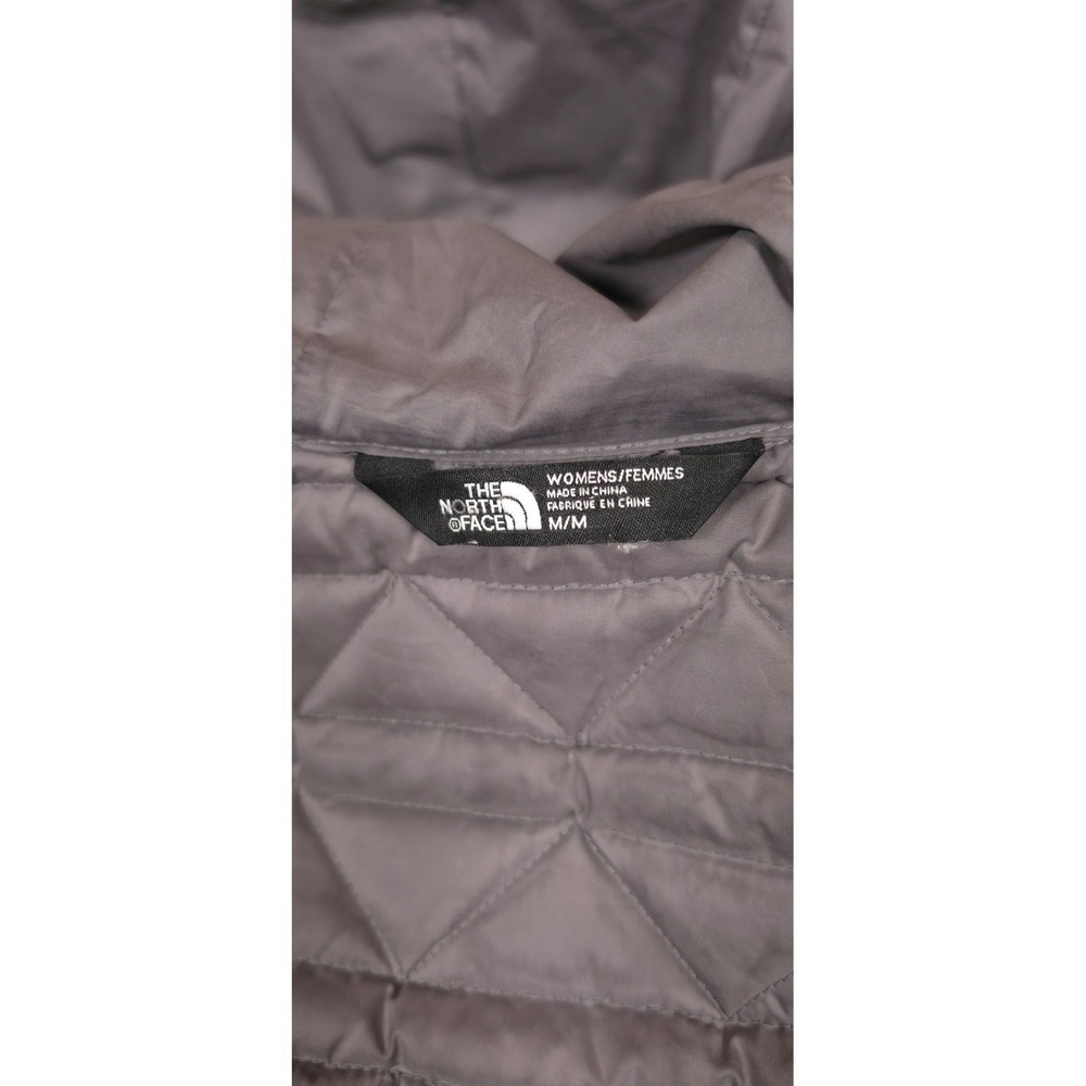 The North Face Karokora 550 Hooded Down Parka Jacket Womens M Black Full Zip - Picture 6 of 11